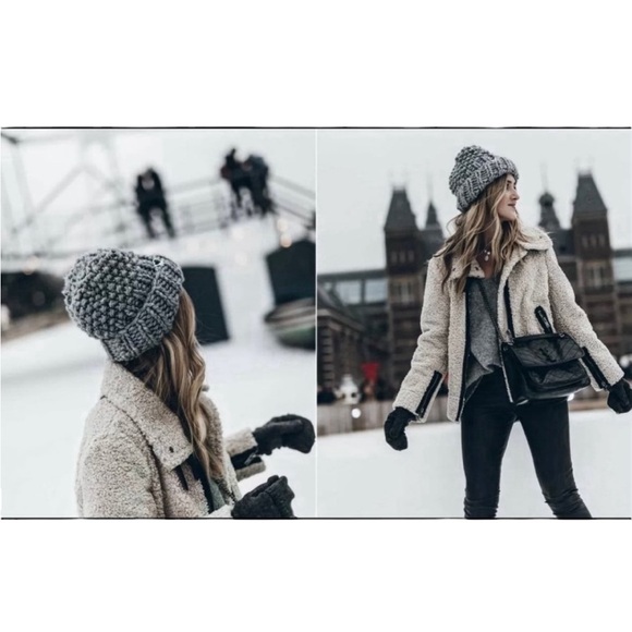 NWOT Zara Blogger Fav.  Shearling Faux Fur Jacket - Picture 3 of 8